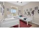 Comfortable bedroom with twin beds, neutral walls and colorful decor at 2307 Silver Palm Dr # 304, Kissimmee, FL 34747