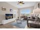 Cozy living room with large windows and comfortable seating at 2307 Silver Palm Dr # 304, Kissimmee, FL 34747