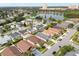 Picturesque aerial shot of homes near a serene lake and lush green landscape, close to city amenities at 2912 Lazlo Ln, Orlando, FL 32837