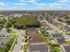 An aerial shot of a residential community with lush greenery, manicured lawns, and neighborhood streets at 2912 Lazlo Ln, Orlando, FL 32837