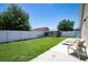 Large backyard with a lush lawn, a shed, and plenty of space for outdoor activities at 3030 Eagle Crossing Dr, Kissimmee, FL 34746