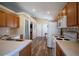 Kitchen featuring ample cabinet space and plenty of natural light at 3030 Eagle Crossing Dr, Kissimmee, FL 34746