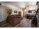 Comfortable living room with an open layout and lots of natural light at 3030 Eagle Crossing Dr, Kissimmee, FL 34746