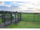 The dog park has ample room for furry friends to exercise and socialize at 4800 Riverwalk Dr, St Cloud, FL 34771