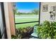 Relax on the screened-in patio with a beautiful view of the community pond at 4800 Riverwalk Dr, St Cloud, FL 34771