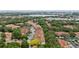 Expansive aerial view of a residential neighborhood showcasing well-maintained homes and lush greenery at 7667 Sugar Bend Dr # 7667, Orlando, FL 32819