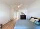 Bright bedroom with vaulted ceilings, a ceiling fan, and neutral wall color at 86 Blackberry Creek Dr, St Cloud, FL 34769