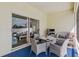 Relax on the screened patio with comfortable seating and views of the pool area at 906 Berwick Dr, Davenport, FL 33897