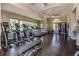 Well-equipped fitness center with treadmills, elliptical machines, and modern exercise equipment at 10836 Royal Cypress Way, Orlando, FL 32836