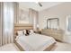 Cozy bedroom featuring a comfortable bed, neutral tones and stylish furniture at 13809 Abberwick Dr, Orlando, FL 32832