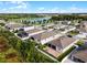 An aerial view of the property highlighting its proximity to the lake and surrounding community at 1951 Partin Terrace Rd, Kissimmee, FL 34744