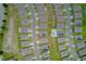 High aerial view of the neighborhood showing many of the homes at 3062 Royal Tern Dr, Winter Haven, FL 33881