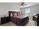 Bedroom featuring a bed, a window with blinds and neutral décor at 3420 Middlebrook Pl, Harmony, FL 34773