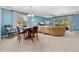 Spacious living room featuring comfortable seating and lots of natural light at 3606 Solana Cir, Clermont, FL 34711