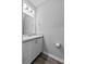 Clean bathroom featuring a marble vanity and stainless steel accents at 3926 Palazzo Pl, Winter Haven, FL 33884