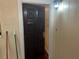 Elegant dark wood entry door, providing privacy and enhanced curb appeal to the home's entrance at 416 Howard Ave # D, Lakeland, FL 33815