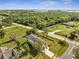Expansive aerial view showcases this property's generous lot size and serene, tree-lined surroundings at 4899 Meadow Dr, St Cloud, FL 34772