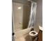 Standard bathroom featuring a combined shower and bathtub at 9721 Old Patina Way, Orlando, FL 32832