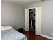 Bedroom closet with storage shelving at 9721 Old Patina Way, Orlando, FL 32832