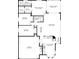 Detailed floor plan showcasing the layout, including bedrooms, bathrooms, living areas, and eat-in kitchen at 2926 Dickens Cir, Kissimmee, FL 34747