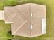 Birds-eye view of house roof showing modern architectural style at 440 Peppermill Cir, Kissimmee, FL 34758