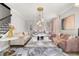 Cozy living room featuring stylish furniture and unique decor at 4952 Creekside Park Ave, Orlando, FL 32811