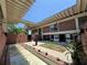 Spacious backyard showcasing a patio, pool, and serene outdoor space at 550 Lake Otis Se Dr, Winter Haven, FL 33880