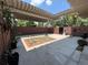 Backyard featuring a spacious patio area, perfect for entertaining at 550 Lake Otis Se Dr, Winter Haven, FL 33880