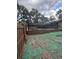 View of a screened pool area and patio needing some cleaning and repair at 655 Vine Ct, Apopka, FL 32703