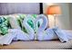 Close up of towel swans on the bed at 8974 Cabot Cliffs Dr, Davenport, FL 33896