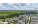 Community aerial view highlights the neighborhood's layout and proximity to the Shops at Celebration Pointe at 1592 Castile St, Celebration, FL 34747