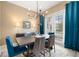 Formal dining room featuring elegant lighting and ample seating at 1592 Castile St, Celebration, FL 34747