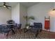 Outdoor patio with dining and lounge area, perfect for entertaining and relaxation at 2108 Celebration Blvd, Celebration, FL 34747