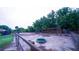 Large fenced area with shaded shelters, perfect for keeping animals secure and comfortable in a spacious environment at 2851 Granada Blvd, Kissimmee, FL 34746