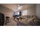 Cozy living room with a large sectional sofa and loft-style layout at 2851 Granada Blvd, Kissimmee, FL 34746