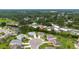Neighborhood aerial view showcasing the location of the home in a cul-de-sac at 3161 Timberly Ln, Lakeland, FL 33810