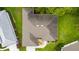 Aerial view of the home highlighting the roof and landscaping at 3161 Timberly Ln, Lakeland, FL 33810