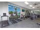 Spacious fitness center with modern treadmills, exercise bikes, and weight machines, perfect for a complete workout at 3878 Lana Ave, Davenport, FL 33897