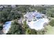 Stunning aerial view of community center with pool, splash pad, playground, and green spaces at 1106 Gran Bahama Blvd # 1106, Davenport, FL 33897