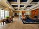 Elegant lobby with fireplace, seating area, and decorative details for a welcoming atmosphere at 1325 Lake Shadow Cir # 12205, Maitland, FL 32751
