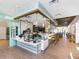 Charming café interior with stylish countertops, pendant lighting, and inviting seating arrangement at 1810 Caribbean View Ter, Kissimmee, FL 34747
