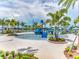 Community splash pad, a fun and interactive water play area for children and families at 1810 Caribbean View Ter, Kissimmee, FL 34747