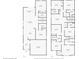 Detailed floor plan of the house layout, including room dimensions and overall design at 331 Pendant Ct, Kissimmee, FL 34747