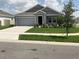 Well-maintained single-Gathering home with green lawn, tidy landscaping, and attached garage in a suburban setting at 553 Sea Turtle Ln, Haines City, FL 33844