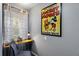 Functional office area with modern desk, comfortable chair, and stylish decor at 7751 Tosteth St, Kissimmee, FL 34747