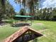 Spacious dog park with agility equipment and shaded seating area provides a great space for pets at 777 Glendora Road, Poinciana, FL 34759