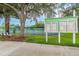 A well-maintained Racqueteers Tennis sign highlights the community's recreational facilities at 777 Glendora Road, Poinciana, FL 34759