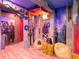 Themed bedroom with Star Wars decorations, murals, and beanbag chairs for lounging and play at 7802 Palmilla Ct, Reunion, FL 34747