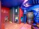 Whimsical Star Wars themed bedroom with custom bunk beds, slide, and themed decor at 7802 Palmilla Ct, Reunion, FL 34747