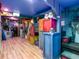 Features a themed bedroom with custom decor, including a bunk bed and character statues, creating an imaginative space at 7802 Palmilla Ct, Reunion, FL 34747